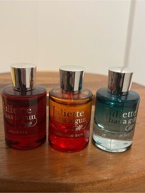 Juliette Has a Gun - Juliette, Lust for Sun, Pear Inc - 8mL each